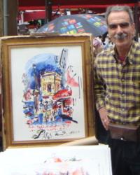 Portrait of Bahman Borojeni